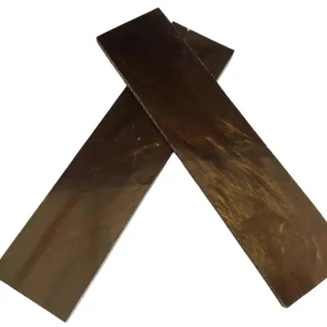 Kirinite Bronze / Copper Pearl Knife Scales - Set of 2 - Great for bushcraft skills, making hand made knifes