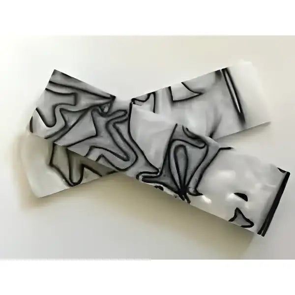 Kirinite Cracked Ice / Mother of Pearl Knife Scales - Set 2 - Great for bushcraft skills, making hand made knifes