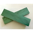 Kirinite Green Pearl Knife Scales - Set of 2 - 6mm - Great for bushcraft skills, making hand made knifes etc Available