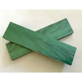 Kirinite Green Pearl Knife Scales - Set of 2 - 6mm