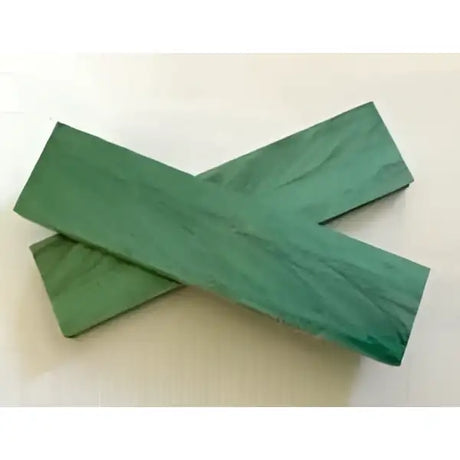 Kirinite Green Pearl Knife Scales - Set of 2 - 6mm