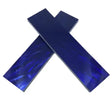 Kirinite Midnight Blue Knife Scales - Set of 2 - Great for bushcraft skills, making hand made knifes etc Sized approx