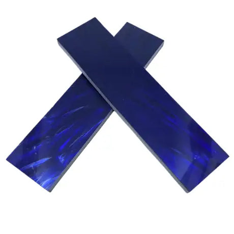 Kirinite Midnight Blue Knife Scales - Set of 2 - Fast shipping