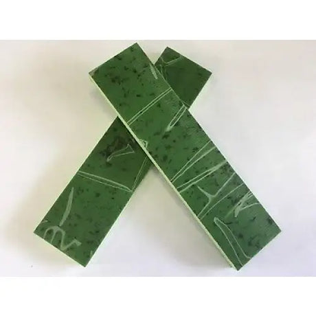 Kirinite Pepper Jade Knife Scales - Set of 2 - Fast shipping