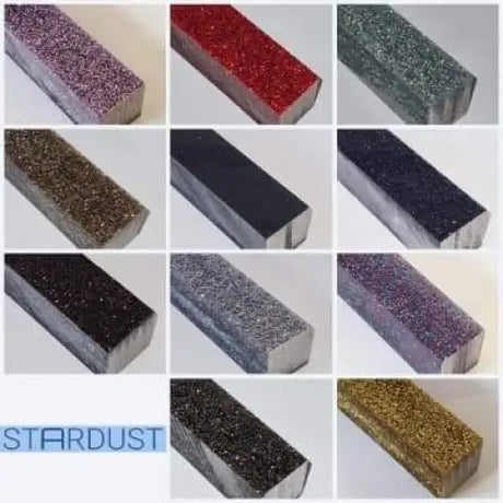 Kirinite Stardust Glitter Pen Blanks - Fast shipping