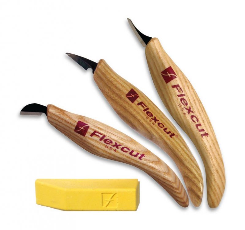 Flexcut Detail Knife Set - Carving Tools have put together the perfect package to get you started in carving