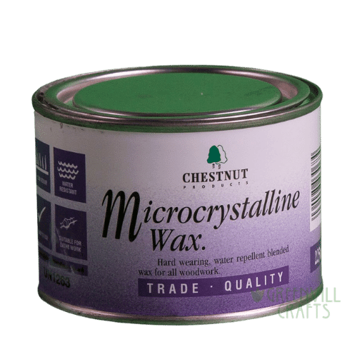Microcrystalline Wax -225ml Tin -  Chestnut Products Chestnut