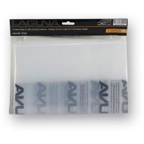 Laguna B/Flux 1 Spare Plastic Bags (Pack 5) Fast shipping