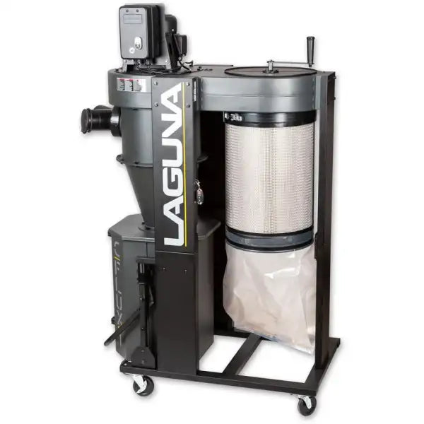 Laguna C/Flux 1 Cyclone Extractor 230v - Dust Extractors C / Flux a machine for turners and makers who’ve outgrown hand