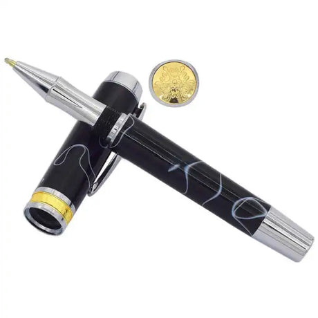Large Jr Gentleman Roller Ball Pen Kit (new style) - Chrome - Rollerball Kits This is the new style of large pen kit.