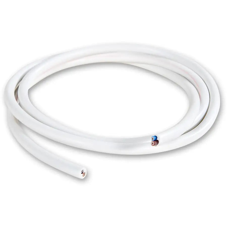Lighting Flex White 2-Core Cable 0.75mm² - (per metre) - Project Kit - Fast shipping