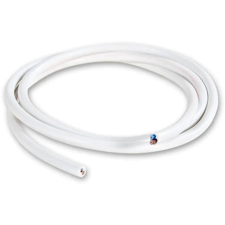 Lighting Flex White 2 Core Cable 0.75mm² (per metre) Project Kit Fast shipping