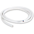 Lighting Flex White 2-Core Cable 0.75mm² - (per metre) - Project Kit - Twin core white flex • Excellent table