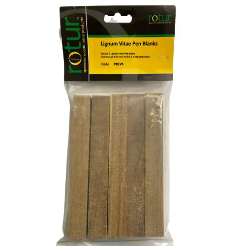 Lignum Vitae Pen Turning Blanks - Pack of 5 - Exotic Hardwood - Fast shipping