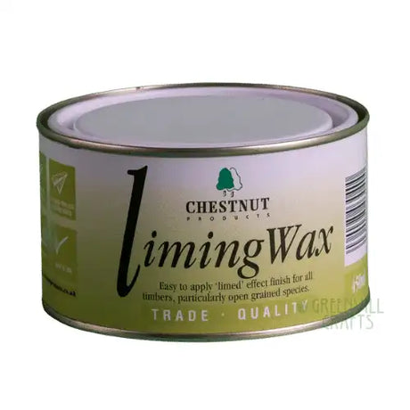 Liming Wax - 225ml - Chestnut Products - Finishing Easy to apply ‘limed’ effect finish for all timbers, particularly