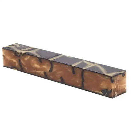 Liquid Gold - Acrylic Kirinite Pen Blank - Blanks The pen blank made in high quality acrylic from Italy.