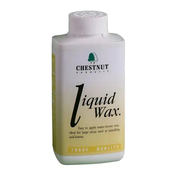 Liquid Wax 500ml - Chestnut Products - Finishing This clear liquid wax from is a water based which ideal