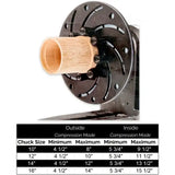 Longworth Style Chuck - Chucks The provides woodturners with a quick and safe way to re-mount bowls, remove the tenon,