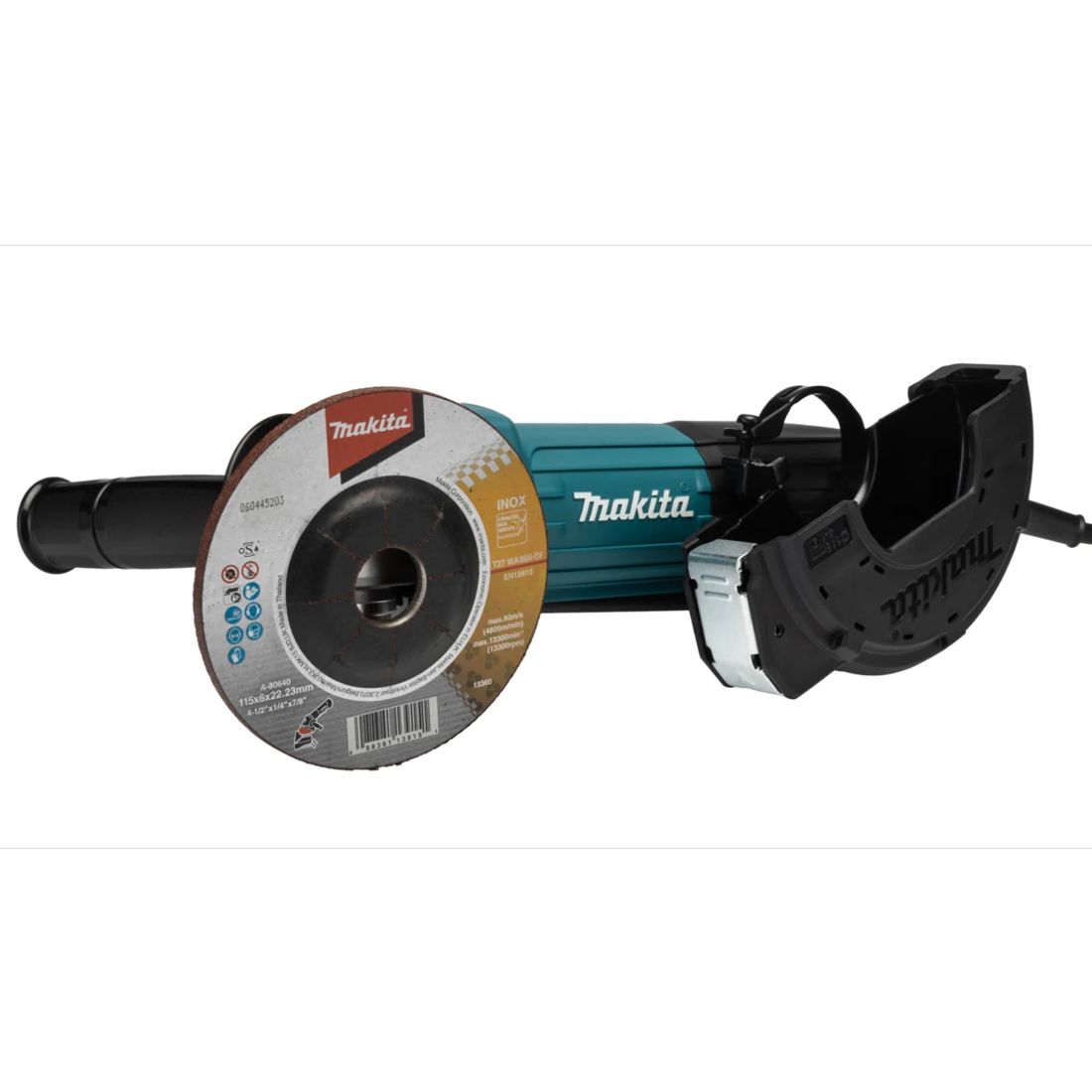 Makita GA4534 Paddle Switch Angle Grinder 115mm 720W 240V - The combines a motor with compact body for grinding