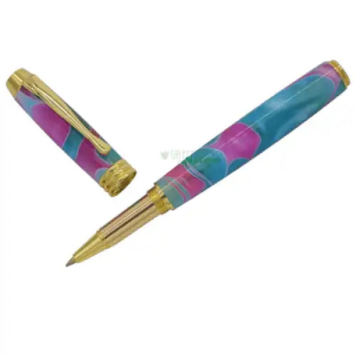 Manager Rollerball Pen Kit Gold (New Style) - Kits Manager Rollerball in Gold plating This is the new style Turning