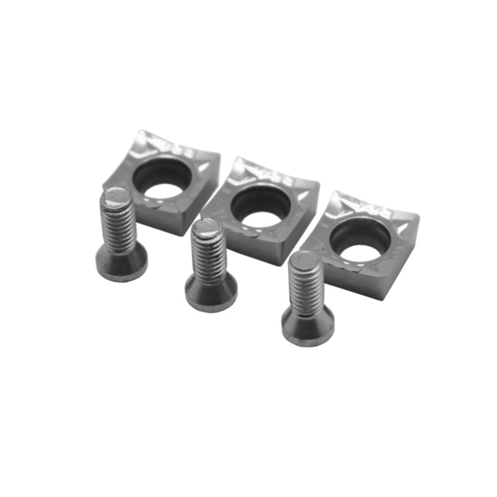 Manpa Power Carving 10mm Square (3 SET) - The is a replacement carbide set for cutters, model code MP21-R-S103S. Each