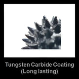 Manpa Power Carving 2’’ Sanding Wheel - Quick sanding of rough surface • Tungsten Carbide coating – long lasting