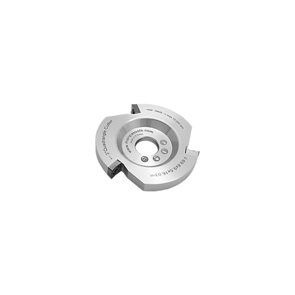 Manpa Power Carving 3’’ Square Cutter - The 3 (MP21-5-3) is a with sharp, strong 10 mm carbide, compatible Multi