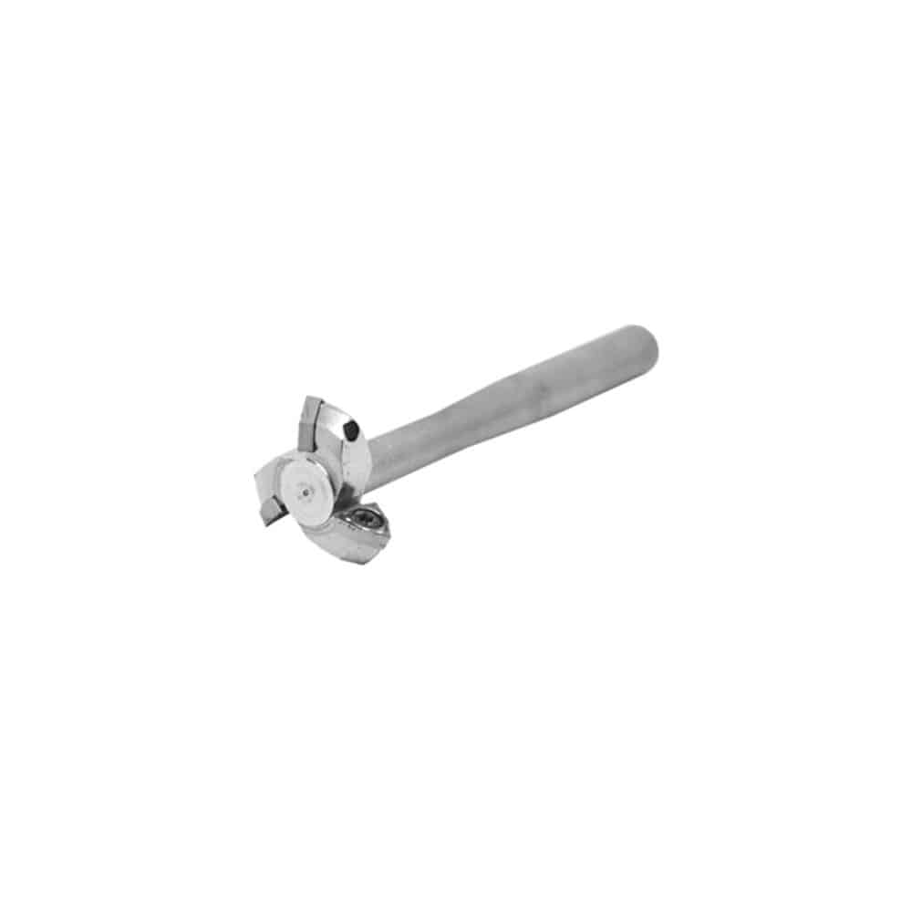 Manpa Power Carving Mini Bits - SCT - The - is a bit, model MP21-24-SCT, with triangle carbide blade for V-textured