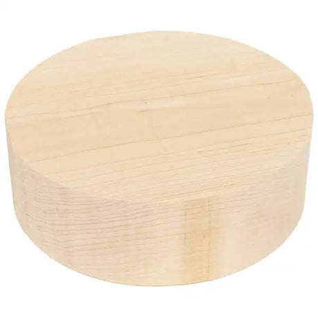 Maple Bowl Blanks (round) - woodturning bowl blanks Dimensions are approx and shown in inches Image for illustration