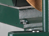 Construction  Substantial use of cast iron for the bed, headstock, tailstock and legs provide the mass and damping required for any project within its capacities.