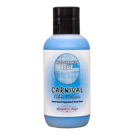 Mediterranean Blue - Carnival Colours 125ml - Hampshire Sheen - Stain - Fast shipping