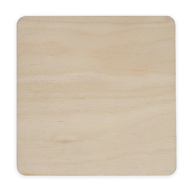 Square Pyrography Wooden Blanks Greenvill Crafts