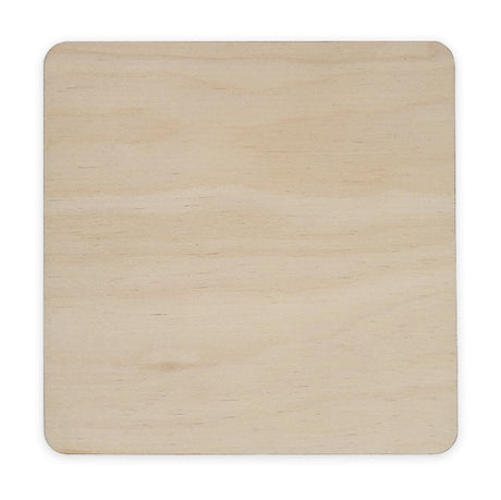 Square Pyrography Wooden Blanks Greenvill Crafts