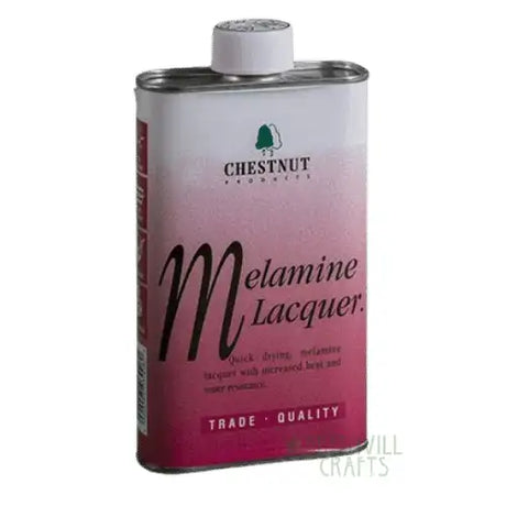 Melamine Lacquer - 1 litre - Chestnut Products - Oils Quick drying, hard wearing full gloss melamine lacquer.