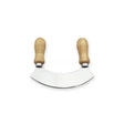 Mezzaluna herb cutter kit - Stainless Steel - Project It makes a kitchen implement suitable for cutting herbs