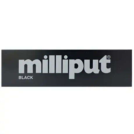 Milliput - Epoxy Putty - Black - is a two-part, cold setting, non-shrinking epoxy putty sold in packs containing