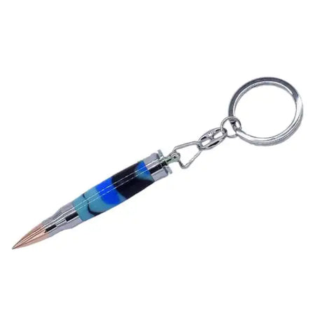 Mini bullet keyring kits - Chrome - Project Kit plating with copper tip. mini keychain kits.