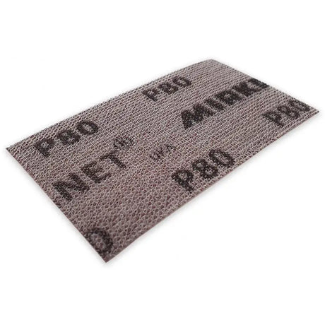Mirka Abranet Abrasive Single Strips - 70mm x 125mm - 80 - Sandpaper & Sanding Sponges - Fast shipping