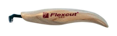 Flexcut 3mm Scorp (LH) - Carving Tools KNL21 1 / 8 (3mm) Left-Handed Scorps are essentially right-angled gouges