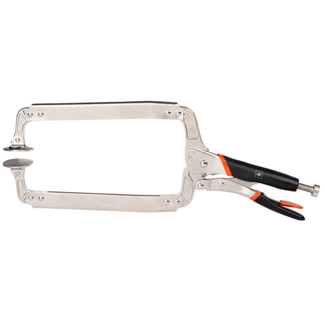 UJK Locking C Clamp 225mm - Pocket Hole Joinery C-Clamp with a throat depth Fast, single-handed operation, quick