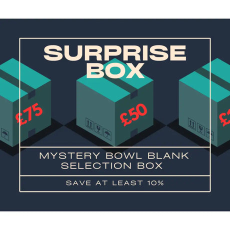 Mystery Bowl Blank Selection Box - Fast shipping
