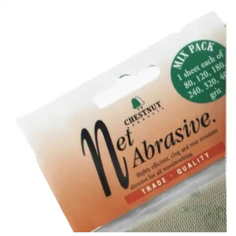Net Abrasive - Chestnut Products - Mixed Grit - Sanding Accessories These top quality abrasive sheets, made