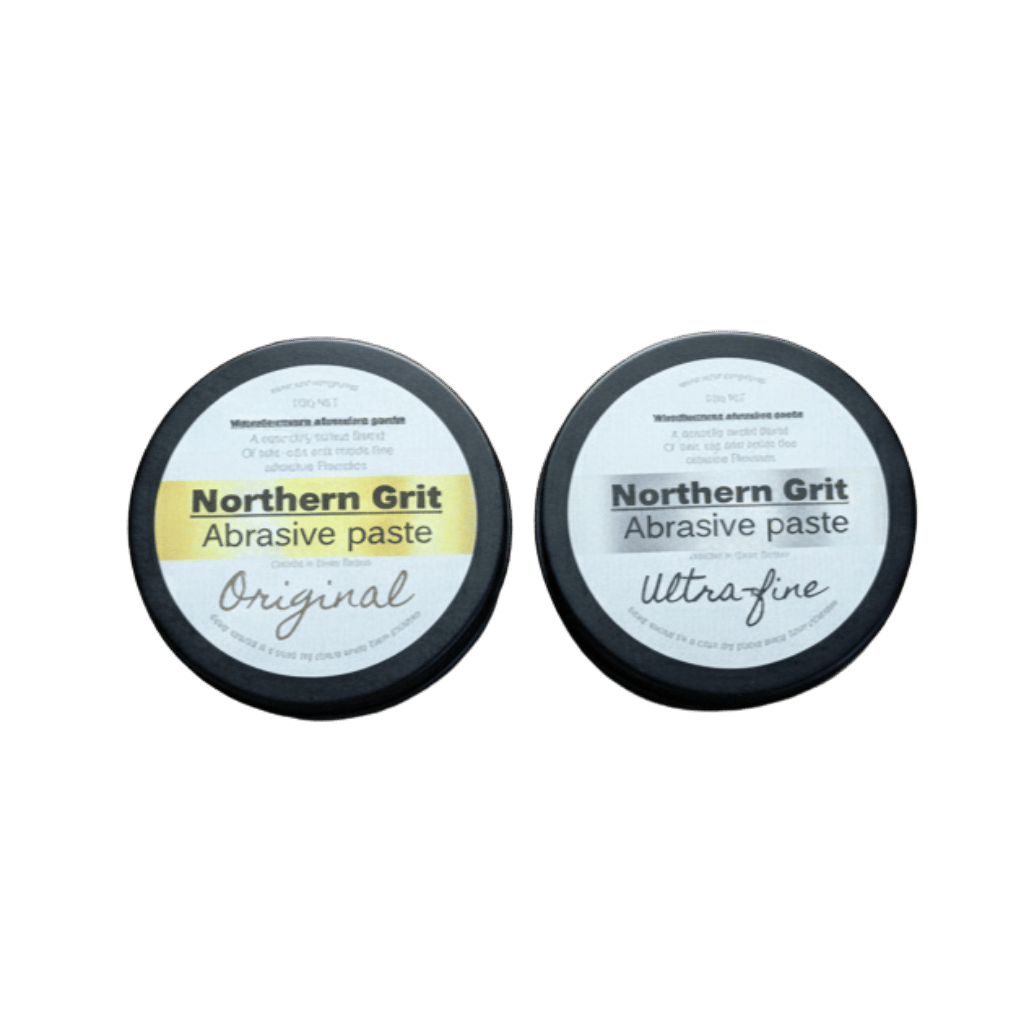 Northern Grit Two-Stage Abrasive Paste Finishing System (Original & Ultra-Fine Set)