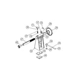 NOVA 24040 Keeper Plate – Hardened Steel - Spares plate steel for XP 1624 &2024 Nova 3000 TK-24040How to change
