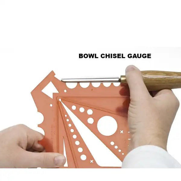 NOVA Complete Workshop 10 in 1 Gauge - This heavy duty Polycarbonate gauge is an accessory for Chucks and the general
