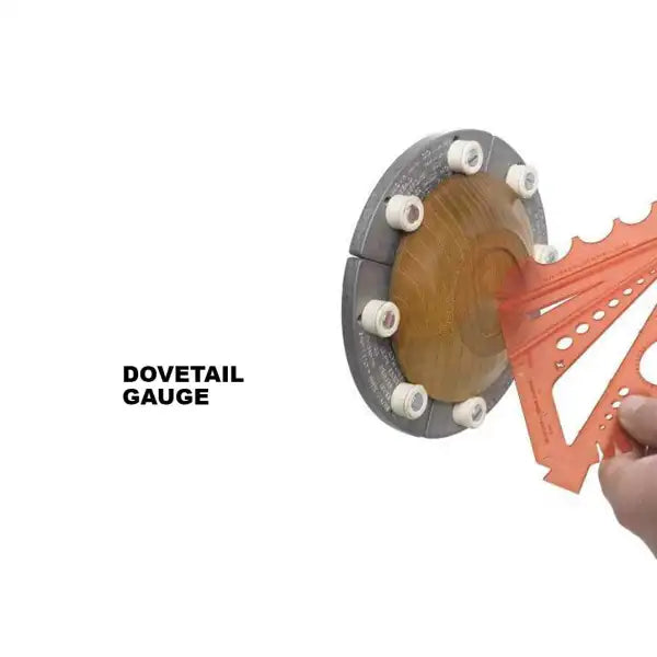 NOVA Complete Workshop 10 in 1 Gauge - This heavy duty Polycarbonate gauge is an accessory for Chucks and the general