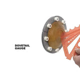 NOVA Complete Workshop 10 in 1 Gauge - This heavy duty Polycarbonate gauge is an accessory for Chucks and the general