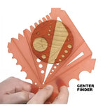 NOVA Complete Workshop 10 in 1 Gauge - This heavy duty Polycarbonate gauge is an accessory for Chucks and the general