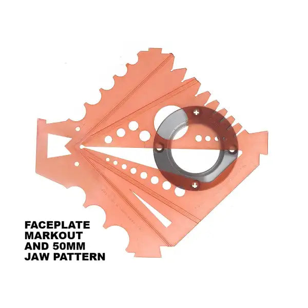 NOVA Complete Workshop 10 in 1 Gauge - This heavy duty Polycarbonate gauge is an accessory for Chucks and the general