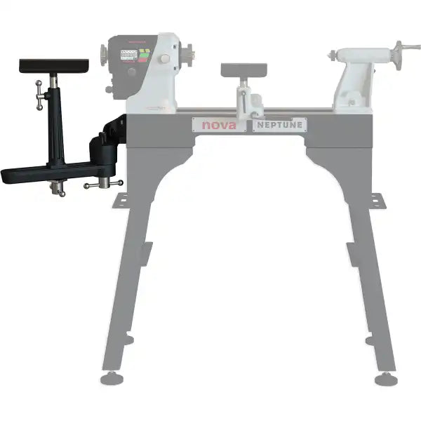 NOVA NEPTUNE OUTRIGGER - Lathe Accessories Series Swing Away This allows you to turn up 20″ diameter platters and bowls